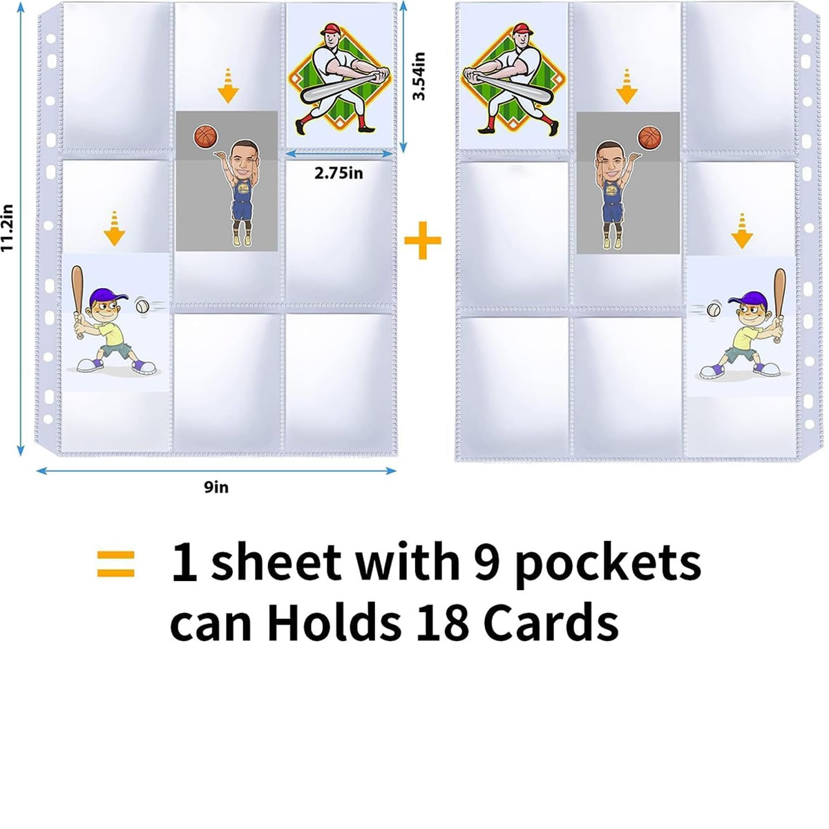 50팩 9포켓 카드 슬리브 900장 수납 양면 트레이딩 - Card Index Box 리뷰 및 가격